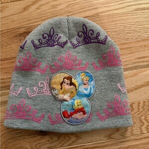 Disney Gray Knit Hat with Pink Tag
